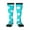 2 Black-1, variant on Aqua And White Polka Dot Knee Socks, High Socks Long Stretchy Sock Women Knee High Stocking, Long Socks for Women