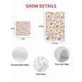 thumbnail image 7 of Easter Kitchen Dish Towels for Drying Dishes Set of 4, Spring Colorful Rabbit Ears Eggs Flowers Carrots Waffle Weave Microfiber Hand Tea Bathroom Towels Quick Dry & Absorbent Towel 15.7x23.6, 7 of 7