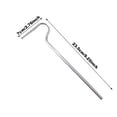 thumbnail image 2 of Paille en Acier Inoxydable 304 pour Femmes Rouge à Lèvres Paille Métal avec Embout en Silicone Support Baril Perles Arc-en-Ciel 1-dolar avec Pochettes Réutilisables en Silicone Pliable avec Embout en Silicone 10j10 Tube en Verre, 2 of 3