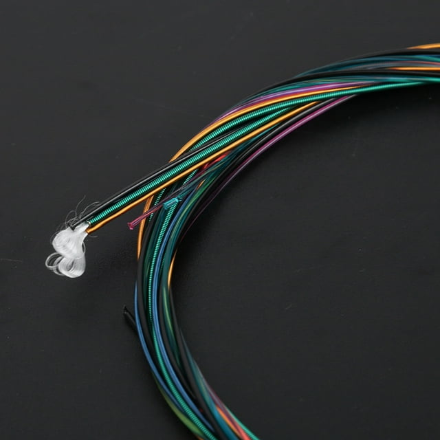 Cuerdas de Guitarra Clásica de Nailon de Colores de Tono Completo Cuerdas de Bobinado de Aleación de Cobre Recubitas de Colores Para Guitarras Clásicas AppTo para Todos