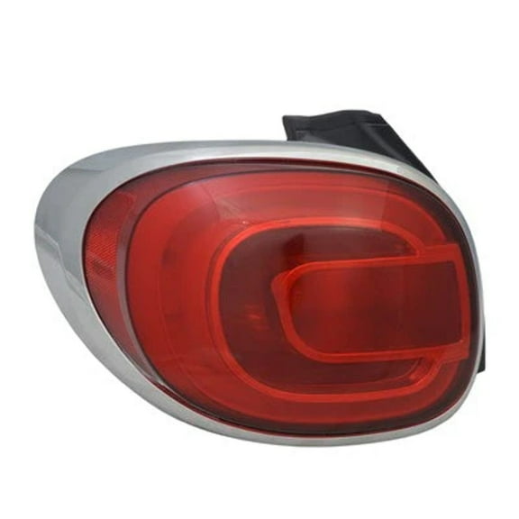 Aftermarket 2014-2017 Fiat 500L Easy Hatchback 4-Door Aftermarket Driver Side Tail Light Assembly 68201959AA CAPA