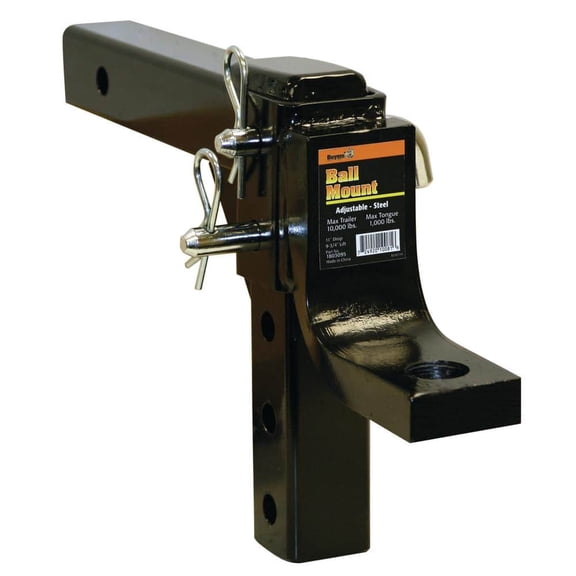 4-Position 2 in. Solid Shank Adjustable Ball Mount