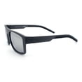 thumbnail image 4 of SA106 Sport Wrap Sunglasses for Men UV400 Mirror Lens Lightweight Performance Metalic Grey Frame - Silver Mirror Lens, 4 of 6