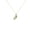 Yellow, variant on Sagittarius Zodiac Arrow&nbsp;Women Pendant Necklace Round Cut Green Emerald 925 Silver 14K Rose Gold Over