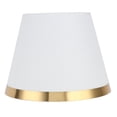 thumbnail image 2 of European Style Fabric Lamp Shade Clip on Installation Durable Iron and PVC Lampshade for Bedroom Hotel, 2 of 8