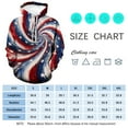 thumbnail image 4 of WHNBCW Funny Tie Dye Hoodie American Flag Style Graphic Sweatshirt, 4 of 7
