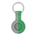 thumbnail image 1 of Dual-Color Anti-lost Protective Silicone Case Compatible for Airtag Locator Tracker, 1 of 8