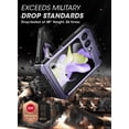 thumbnail image 2 of SUPCASE Unicorn Beetle Pro Series Case for Samsung Galaxy Z Flip 5 5G (2023), [Hinge Protection] Dual Layer Rugged Protective Case with Holster & Kickstand (Mauve), 2 of 11