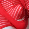 thumbnail image 5 of COSFO Mens Boxer Briefs Underwear Pack Striped Breathable Transparent Underwear Classic Fit Ice Silk Support Pouch Underwear Men, 5 of 9