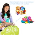 thumbnail image 3 of Posh Creations Bean Bag Stuffable Cover - Toy Organizer, Soft Cover, Kids, 2.25 ft, Green Swirls, 3 of 3