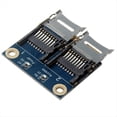 thumbnail image 3 of Adaptador Mini PCI-e para 2 Discos Duros SSD para Portátil. Lector de Tarjetas de Memoria Micro-SD, SDHC, SDXC, TF A Mini PCIe., 3 of 5