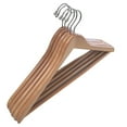 thumbnail image 3 of Suit Hanger with Wooden Bar Natural Lacquer, 3 of 6