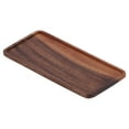 thumbnail image 2 of Coffee Tray, Kitchen Tray Natural Wood Texture Corrosion Resistance Fine Workmanship Clear Texture with 9.8x4.7x0.5 Inches for Tea Lovers or Home, 2 of 8