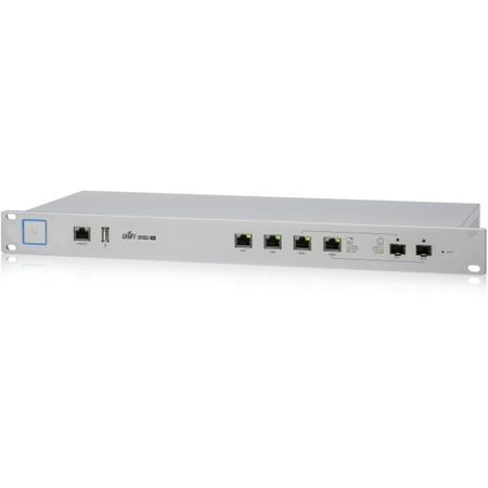 Ubiquiti Enterprise Gateway Router with Gigabit Ethernet - 4 Ports - Management Port - 2 Slots - Gigabit Ethernet - (Best Router For Bandwidth Management)