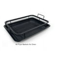 thumbnail image 4 of cheefull Air Fryer Baskets for Oven, Stainless Steel Oven Air Fryer Basket, Crisper Tray Air Fryer Accessories Pans for Oven, Bakeware Sets Oven Rack Black, 4 of 4