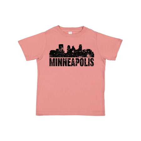 

Inktastic Minneapolis Skyline Grunge Boys or Girls Toddler T-Shirt