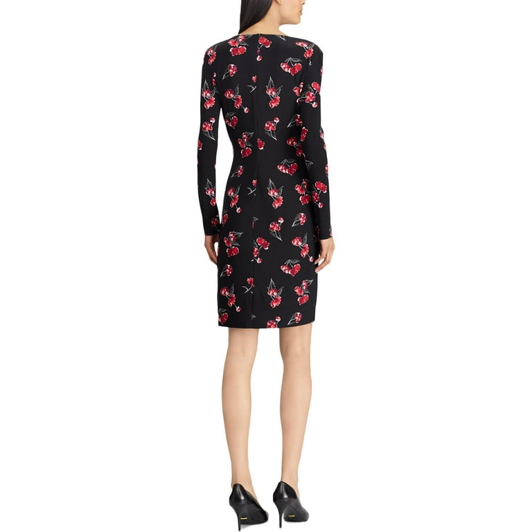 joseph knitted dress Joseph Ribkoff Fit & Flare Knit Dress in Black Glimmer 253987