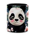 thumbnail image 1 of Eleve su espacio de trabajo con este elegante portalápices y organizador de escritorio para maquillaje y suministros de arte, lindo panda, 1 of 5