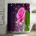 thumbnail image 4 of Cqxid Shower Curtain Under $10 Shower Curtain 70x70 Inch With 12 Plastic Hooks Waterproof Shower Curtain Bathroom Heavy Side Shower Curtain Machine Washable Quick Dry, 4 of 8