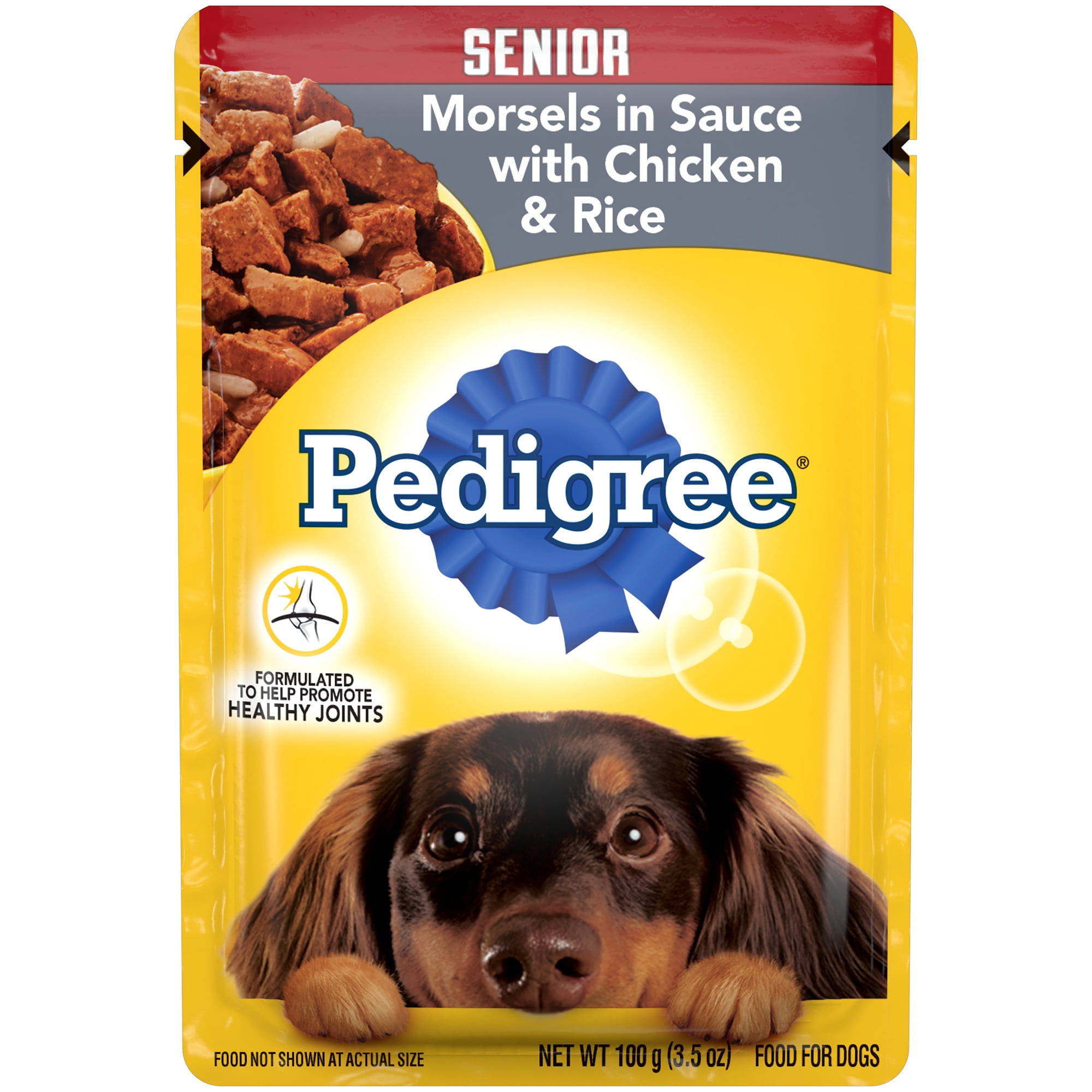 pedigree senior dog food tins