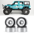 thumbnail image 4 of maskred RCGOFOLLOW Wheel Rims For 1/10 Axial TF2 Crawler RC Car Accessories Silver, 4 of 6