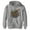 Athletic Heather, variant on Boy's Star Wars: The Mandalorian The Child Circle Halo Pull Over Hoodie Black Medium