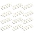 thumbnail image 1 of OULII 12Set Wall Mounted Plug Board Holder White Plastic Fixation for Home Use, 1 of 8