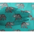 thumbnail image 4 of oneOone Viscose Chiffon Fabric Elephant Block Print Fabric By The Yard 42 Inch Wide, 4 of 4