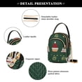 thumbnail image 4 of FORMRS Crossbody Bag for Women Quilted Travel Shoulder Cell Phone Purse with Chain Strap Handbag, Christmas Santa Hats, 4 of 7