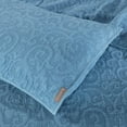 thumbnail image 4 of Kasentex Ultra Soft Stone-Washed Quilt Set Lightweight Comforters & Duvets, King Size, Purple, 4 of 16