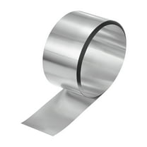 Uxcell 1-Pack Aluminum Flashing, 3.3ft x 2" x 0.004" Aluminum Flashing Roll, Roofing Aluminum Metal Strip Sheet Roll