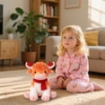 thumbnail image 6 of Luoshdecor Highland Cow Stuffed Animal,Cute Fluffy Cow Animal Doll,Valentines Gift for Girlfriends,Family,Friend, 6 of 7
