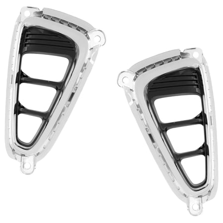 New Front Left and Front Right Fog Light Trim Compatible With Kia Optima EX Tech 4 Cyl 2.4L Optima Hybrid LX 4 Cyl 2.4L 2016-2018 By KI1038155 KI1039155 86523D5210 86524D5210