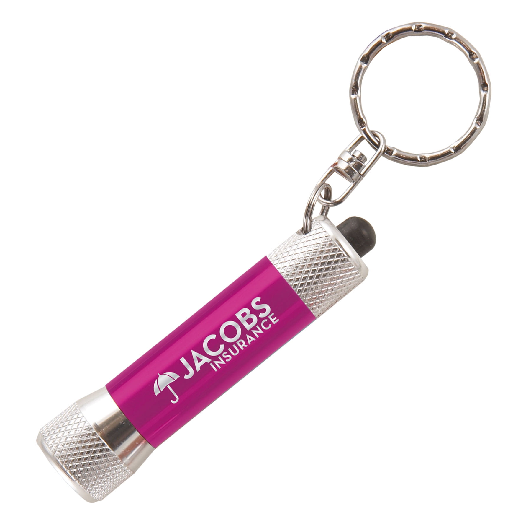 Personalized LED Chroma Flashlight Printed with Your Company Logo or Message - 100 Qty