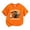 AB414 Orange, variant on Bainana Kids Halloween T-Shirts Girls Size 4-5 Years Breathable Graphic Print Short Sleeve Shirts School Play Outfits Black