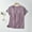 Gray, variant on Olyvenn Casual Shirts for Women Button Pleated Crewneck Blouses Short Sleeve Summer Soft Shirt Basic Tops Plain Pullover Tees Beige XL