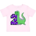 thumbnail image 3 of Inktastic 2nd Birthday Dinosaur Boys Toddler T-Shirt, 3 of 5