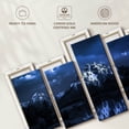 thumbnail image 6 of Elephant Stock Night Sky At Grand Teton Wall Art - Horizontal Multi Panel Canvas - Living Room Wall Decor - Nature Multi Panel - Black And Blue Decor - 80" x 40", 6 of 8