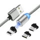 thumbnail image 4 of Cable Magnético Iman 3 en 1 Accesorios Vcoapa V8 Tipo C Lightning Carga 1 metro, 4 of 4