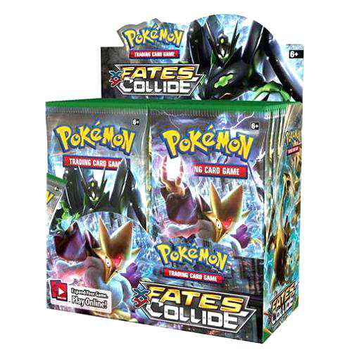 XY Fates Collide Booster 10x Unused Pokemon TCG Online Card Code 