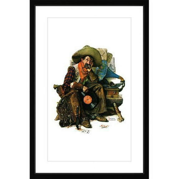 Marmont Hill "Dreams of Long Ago" by Norman Rockwell Framed Art Print