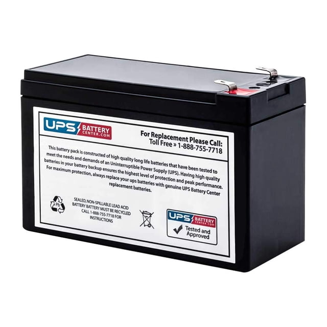 UPSBatteryCenter Compatible Replacement for APC Back-UPS 550VA BE550G