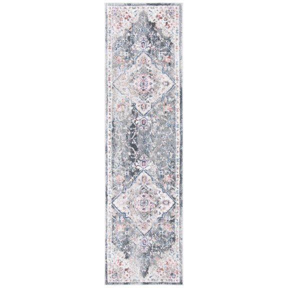 SAFAVIEH Phoenix Collection PHX293A Ivory / Grey Rug
