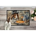 thumbnail image 2 of Carolines Treasures DAC1827JMAT 24 x 36 in. Unisex Basset Hound Fall Kitchen Pumpkins Indoor or Outdoor Mat, 2 of 5