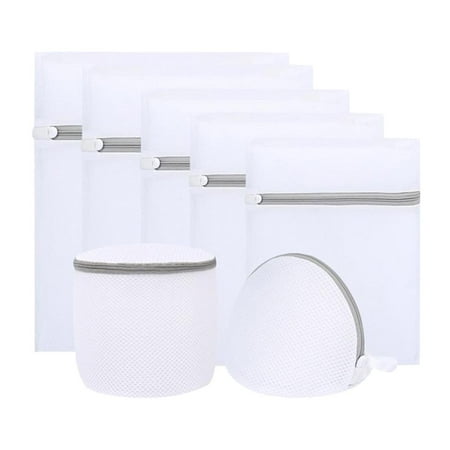 

Zipped Wash Laundry Net Mesh Bra Clothes Organizer 7pcs