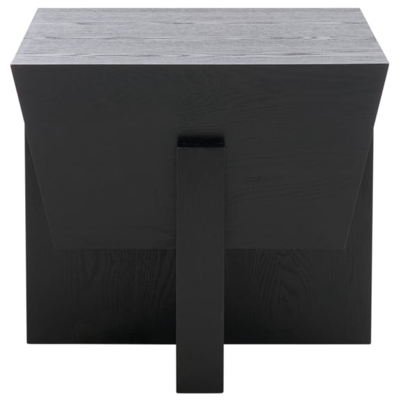 Safavieh Aishu Modern Wood End Table, Black