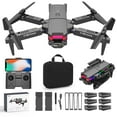 thumbnail image 1 of Electrónica de consumo, helicóptero, dron con cámara FPV 4K, juguetes de control remoto, regalos para niños y niñas con altitud, ajuste de velocidad sin cabeza, aviones de plástico para niños., 1 of 9