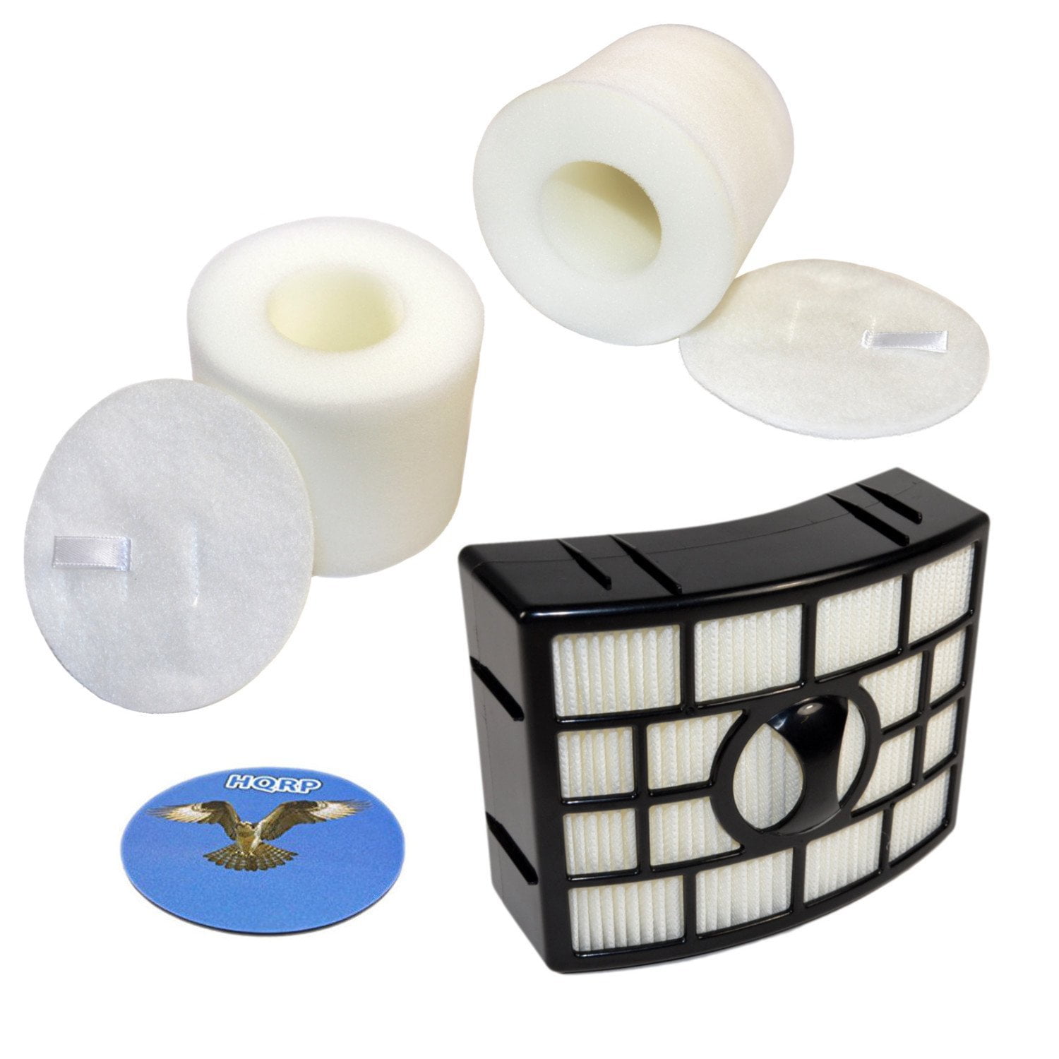 HQRP Filter Kit for Shark APEX AX950, AX951, AX952 DuoClean Powered