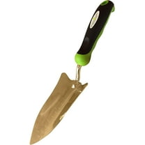 Garden Guru Titanium Transplanter Trowel Shovel - Rust Resistant - Ergonomic Handle - Perfect Hand Shovel Tool for Gardening Weeding Transplanting and Digging in Garden Beds