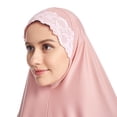 thumbnail image 6 of Nuoqisi Women's Elegant Modest Muslim Islamic Ramadan Soft Lightweight Hijab Long Scarf 2026 Prayer Clothes, 6 of 8
